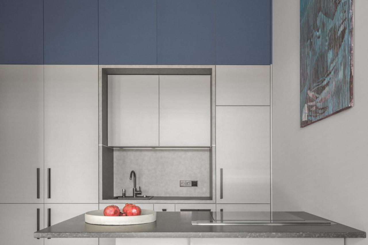 Ivis House Modern Apartment In Vilnius Old Town With Balcony 维尔纽斯 外观 照片