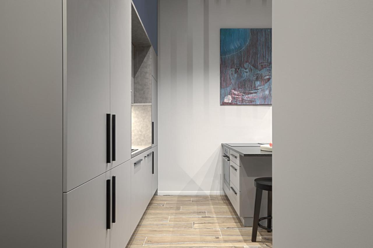 Ivis House Modern Apartment In Vilnius Old Town With Balcony 维尔纽斯 外观 照片