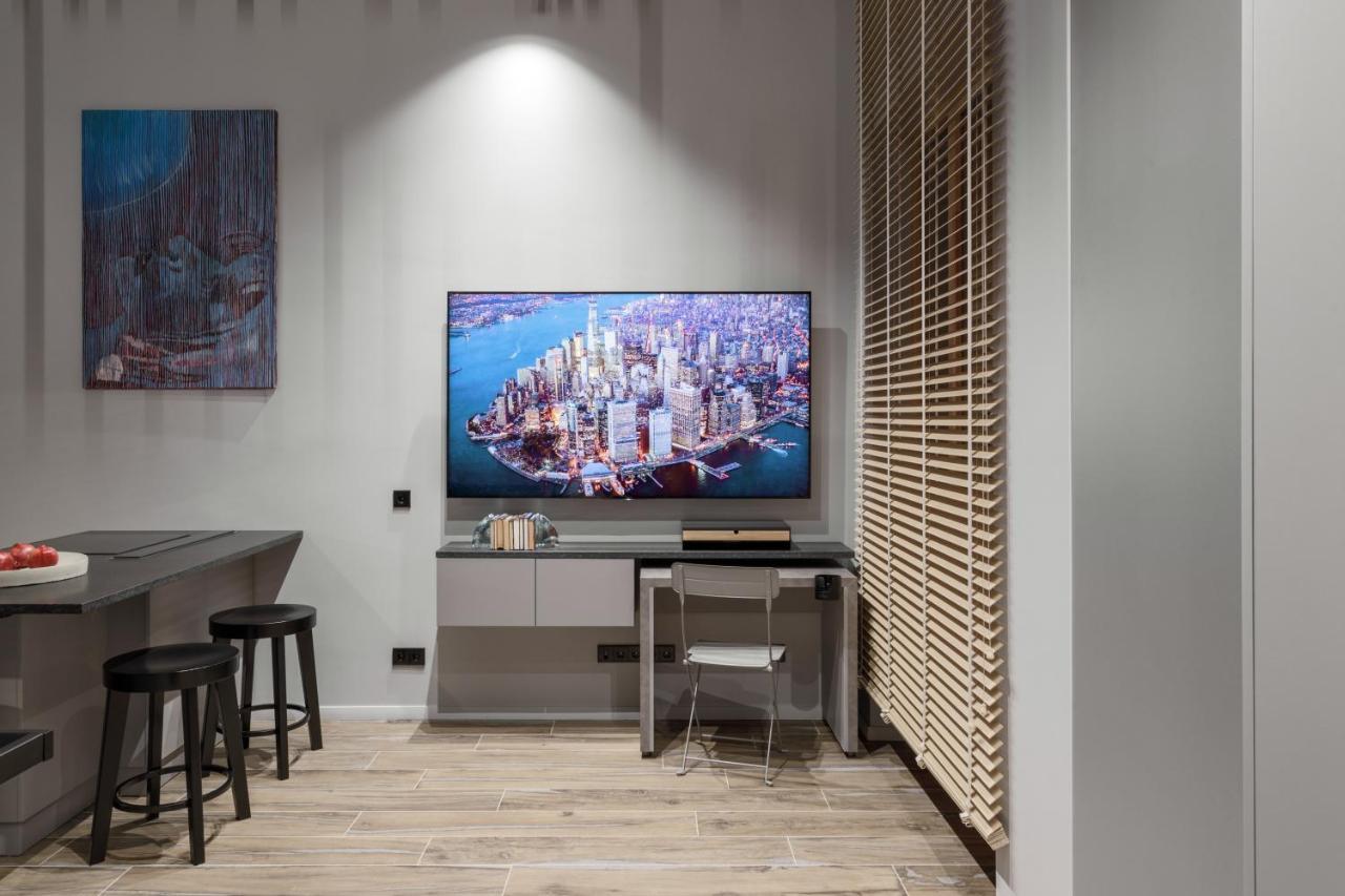 Ivis House Modern Apartment In Vilnius Old Town With Balcony 维尔纽斯 外观 照片