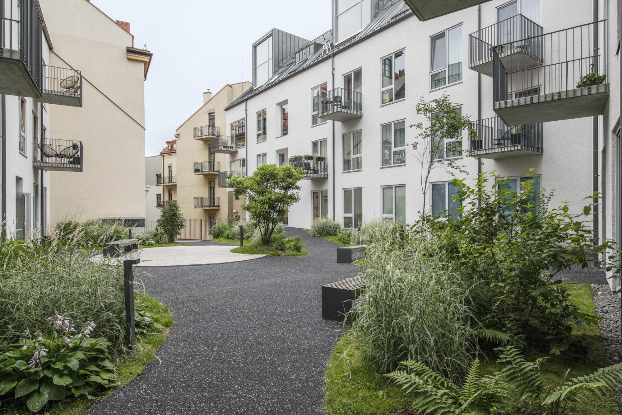 Ivis House Modern Apartment In Vilnius Old Town With Balcony 维尔纽斯 外观 照片